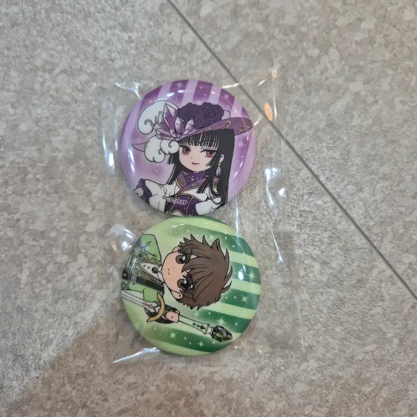 [BUNJANG] CLAMP Exhibition Shaoran &amp; Sakura Special Badge Set + Random Badge / 클램프전 5만원 특전 뱃찌 세트[샤오랑&amp;유코]