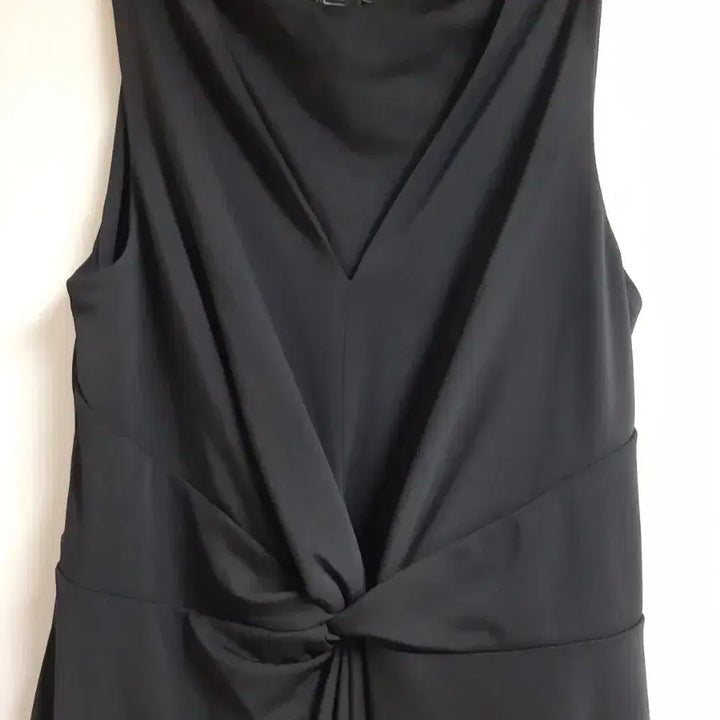 [BUNJANG] Ann Taylor Black V-Neck Cable Knit Long Dress / 앤 테일러 블랙 브이넥 꼬임 롱 원피스 드레스