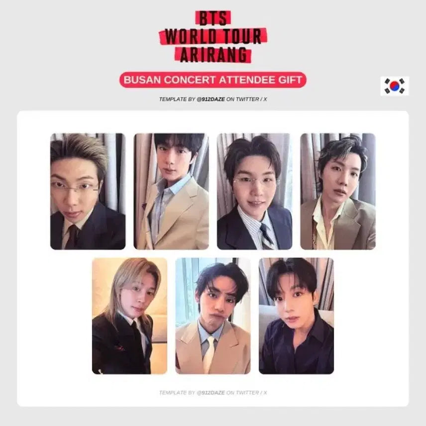 [BUNJANG] Busan Festa Armyzone Photocard Set / 부산페스타 부산 아미존 포카