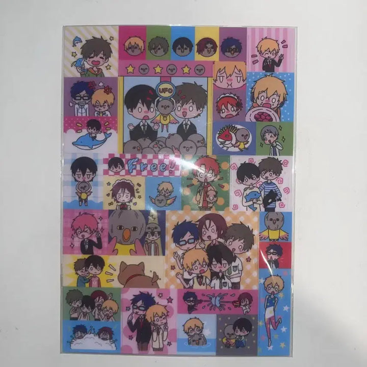 [BUNJANG] Free! Matsuoka Rin, Nanase Haruka, Tachibana Makoto Sticker Set / 프리 free! 비공굿 스티커 마츠오카 린 나나세 하루카 타치바나 마코토
