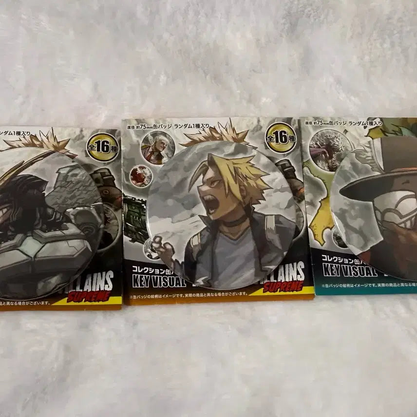 [BUNJANG] My Hero Academia Art Exhibition Can Badge Bundle Set / 나히아 원화전 캔뱃지 히로아카 원화전 캔뱃지 나의히어로아카데미아원화전