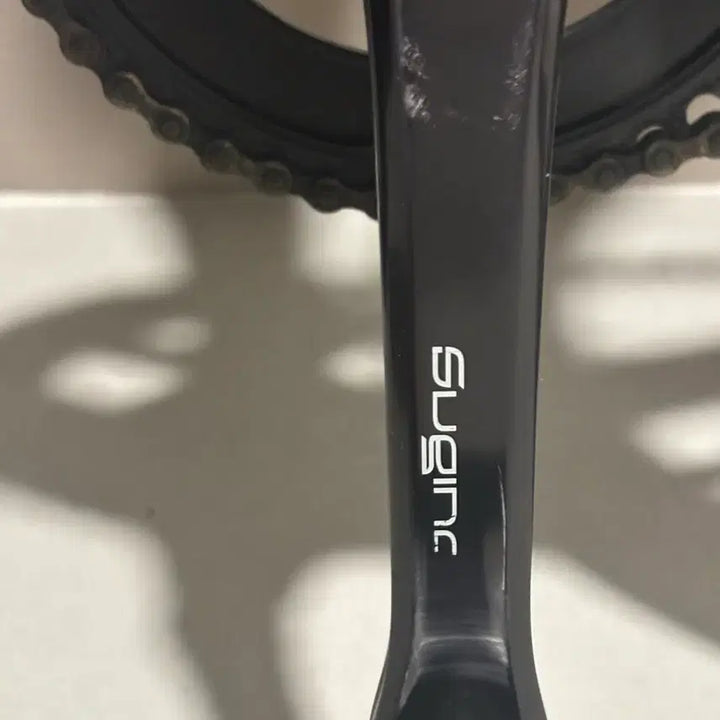 [BUNJANG] Sugino 75 Black + Sugino Zen 48T Crankset / 스기노75 블랙 + 스기노젠 48t 구형 급처