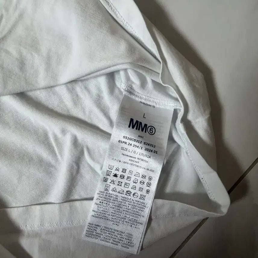 [BUNJANG] MM6 Maison Margiela Short Sleeve T-Shirt / mm6 반팔티