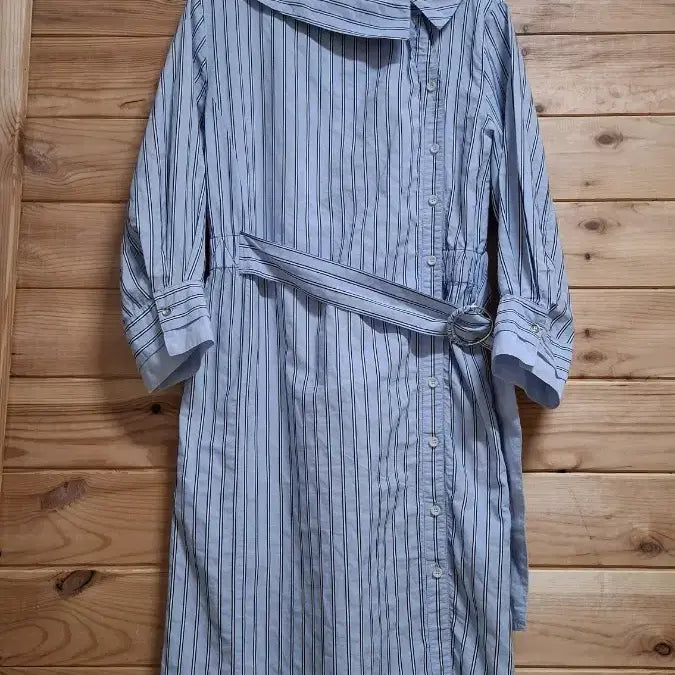 [BUNJANG] DEWL Stripe Long Dress / 듀엘 스트라이프 롱 원피스