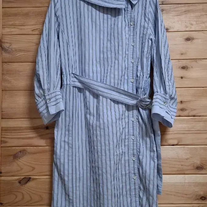 [BUNJANG] DEWL Stripe Long Dress / 듀엘 스트라이프 롱 원피스