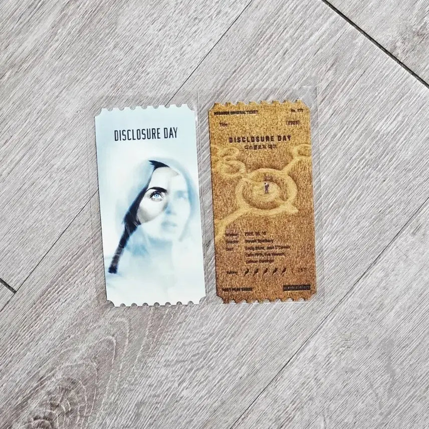 [BUNJANG] Disclosure Day Original Ticket / 디스클로저 데이 오리지널 티켓 판매합니다