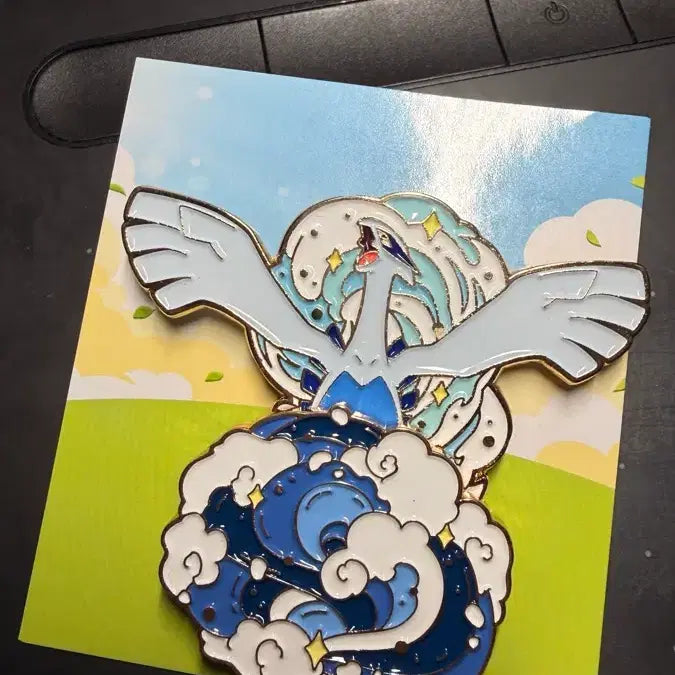 [BUNJANG] Isaac Toast Lugia Pokemon Badge / 이삭토스트 포켓몬 루기아 뱃지