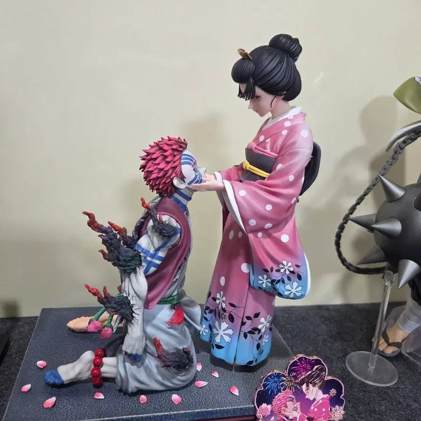 [BUNJANG] Demon Slayer Akaza Koyuki Resin Statue / 귀멸의칼날 팝아트 아카자 코유키 레진