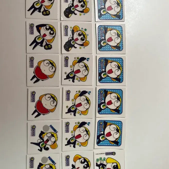 [BUNJANG] Keroro Stickers (106 pcs) / 개구리중사케로로 스티커 106장