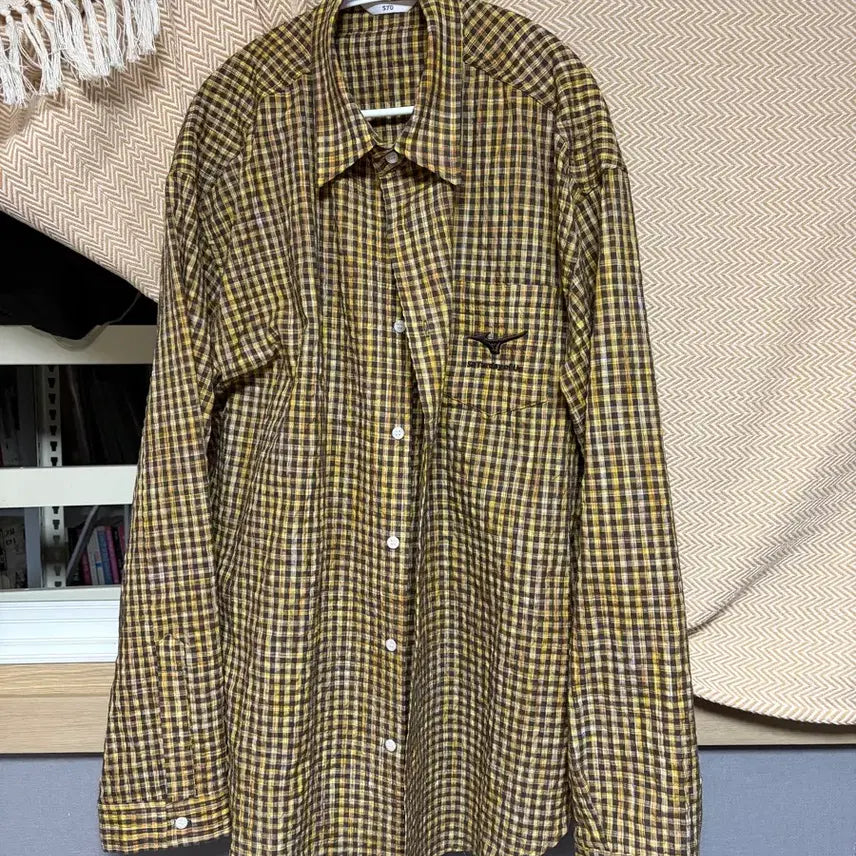 [SOLD OUT] L) stu 미즈노 체크셔츠