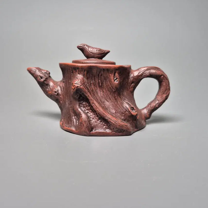[BUNJANG] Yi Xing Zisha Gomu-sik Dahao Teapot / 의흥자사 조수문 고목식 다호 자사호 수집품 골동품 고미술품