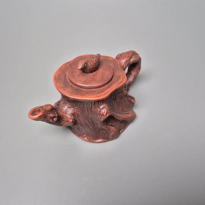 [BUNJANG] Yi Xing Zisha Gomu-sik Dahao Teapot / 의흥자사 조수문 고목식 다호 자사호 수집품 골동품 고미술품