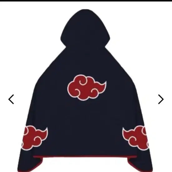[BUNJANG] SPAO Naruto Akatsuki Hooded Blanket (Sealed) / (미개봉) 스파오 나루토 후드담요 아카츠키