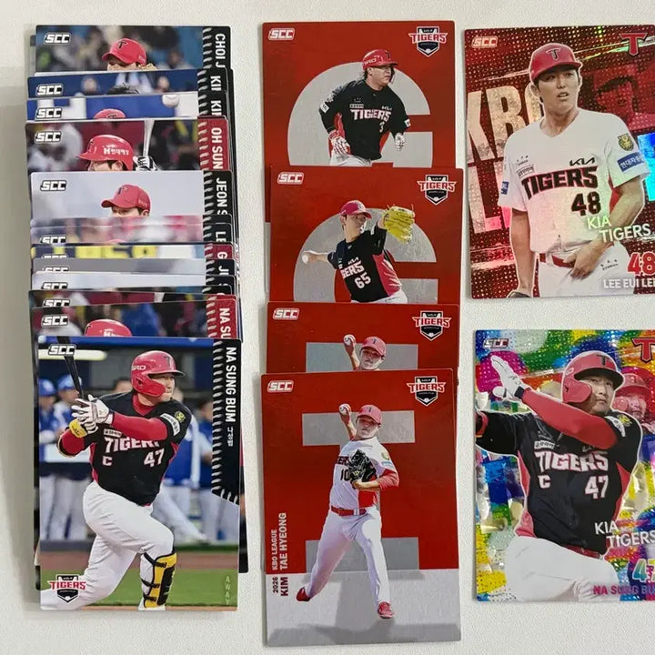 [BUNJANG] Kia Tigers 2026 KBO Baseball Photocard Set / 2026년 kbo 기아 포토카드