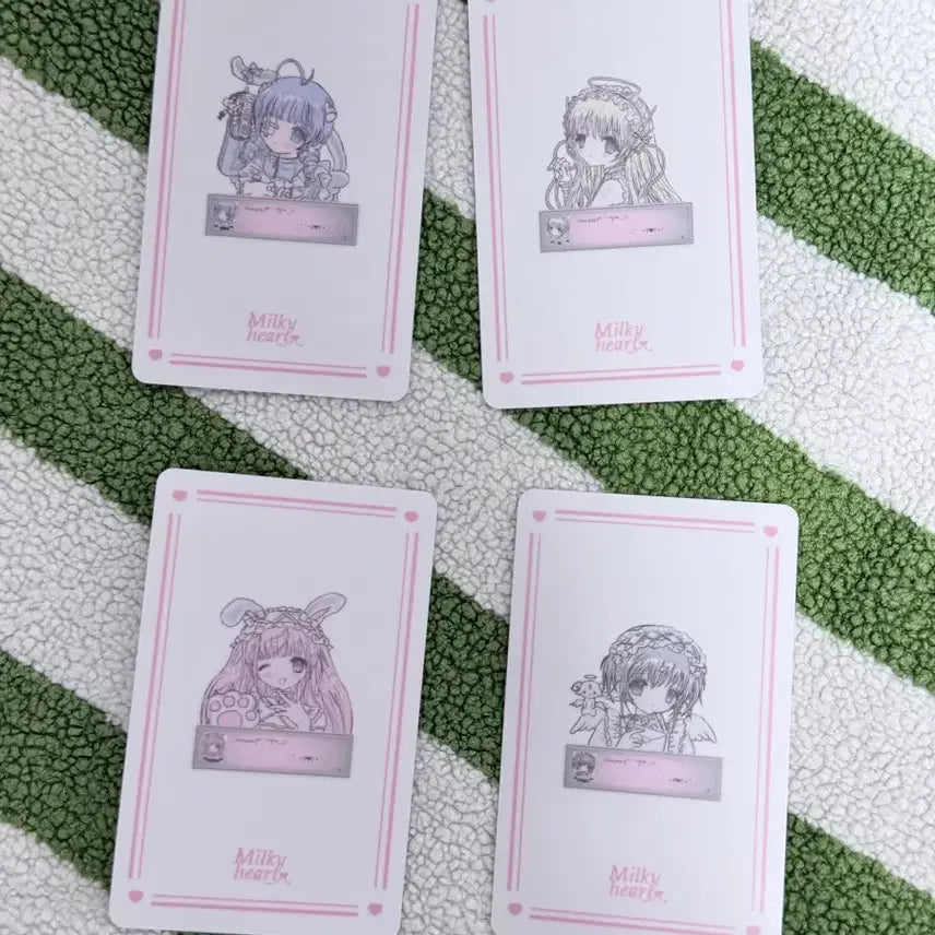 [SOLD OUT] 밀키하트 포토카드 4종 세트판매