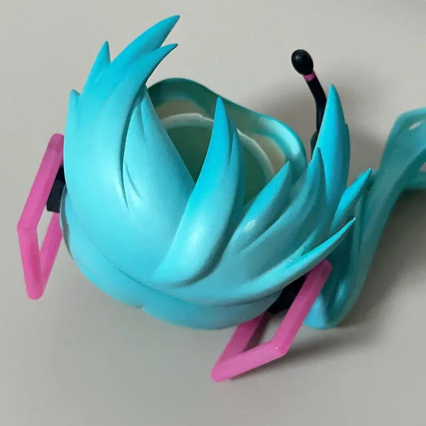 [BUNJANG] Hatsune Miku V4X Nendoroid Figure Head Parts / 하츠네미쿠 v4x 넨도로이드 피규어 머리 헤어 파츠