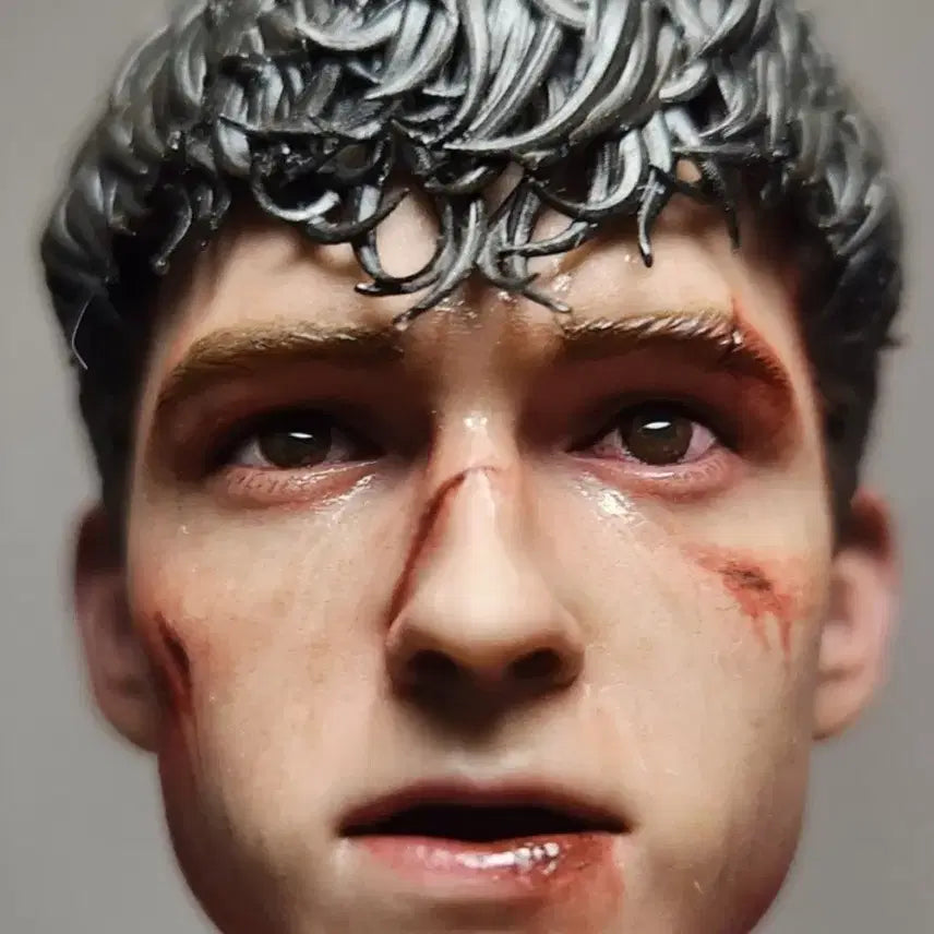 [BUNJANG] Hot Toys x Lun Studio Tom Holland Head (Painted by Artist Hwaji) / (인하)핫토이X lun스튜디오(인증서0)화지 작가님도색 (톰홀랜드 헤드)