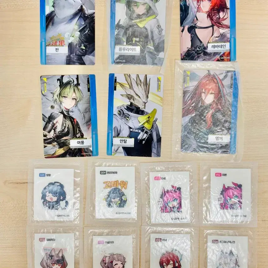 [BUNJANG] ENHYPEN Photocard Ttibusil Bundle Set / 엔드필드 포토카드 띠부씰 일괄