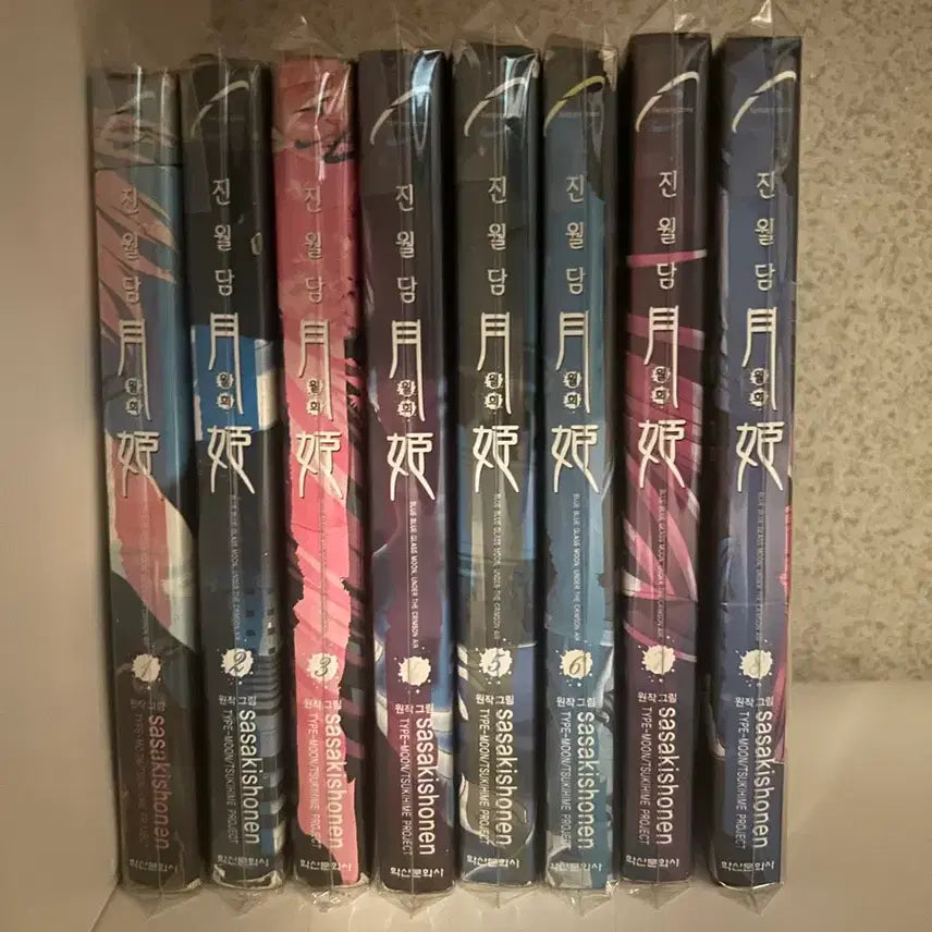 [BUNJANG] Shingetsutan Tsukihime Complete Manga Set Volumes 1-8 / 진월담 월희 1-8