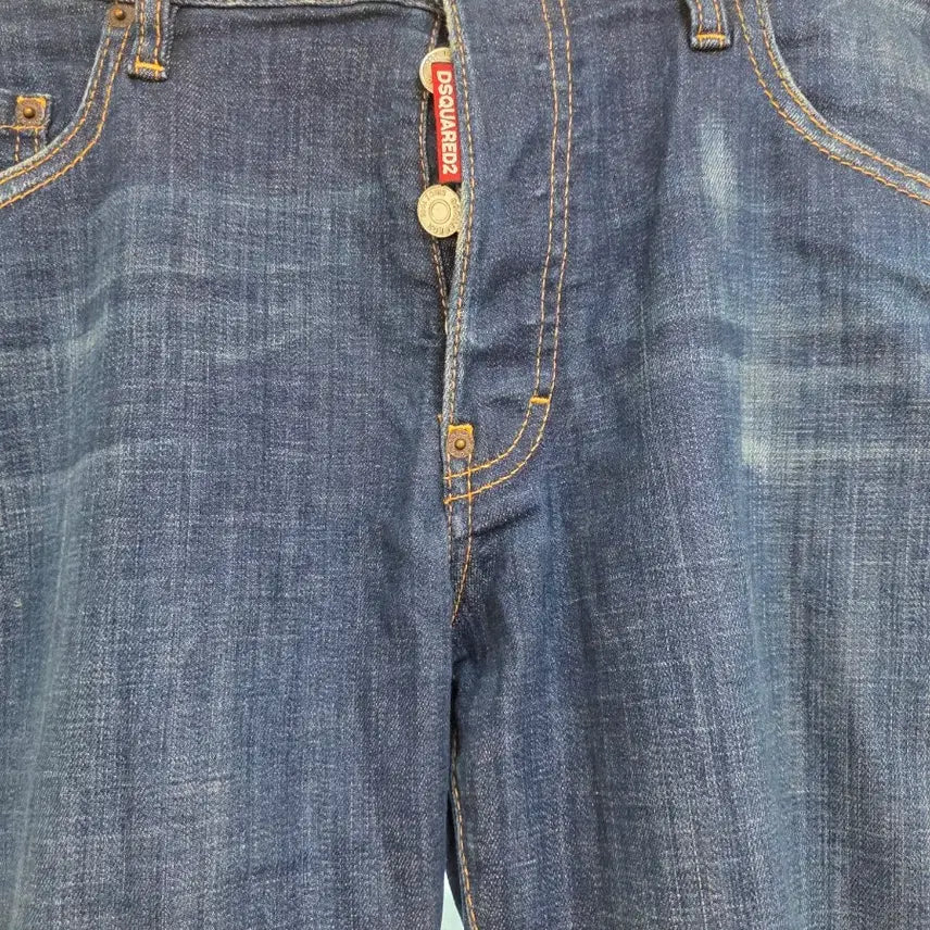 [SOLD OUT] 정품 디스퀘어드2 스트레치 진청 스케이터핏 50