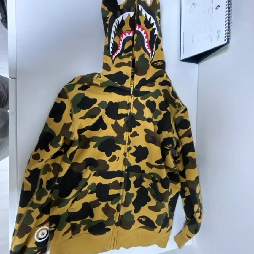 [BUNJANG] BAPE Kids Hoodie Zip-Up Size 150 / 베이프 후드집업 키즈150팔아요