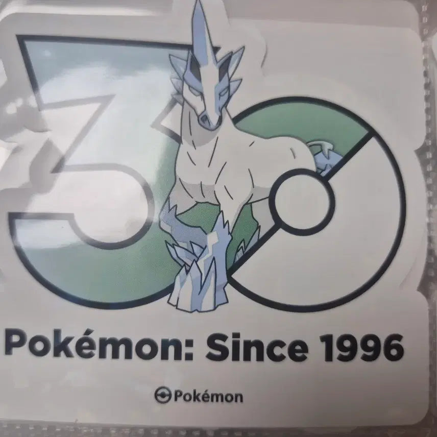 [BUNJANG] Pokemon 30th Anniversary Logo Sticker (Blizzard Force) / 30주년 포켓몬 로고 스티커 블리자포스