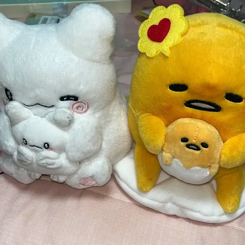 [BUNJANG] Hanamaru Obake Gudetama I Love Miniz Doll / 하나마루 오바케 구데타마 아이러브미니즈 인형