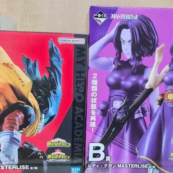 [BUNJANG] My Hero Academia Masterise Izuku Midoriya &amp; Lady Nagant Version A &amp; B Bundle Set (Sealed) / 히로아카 정의형태 AB (셋트,일괄,미개봉)