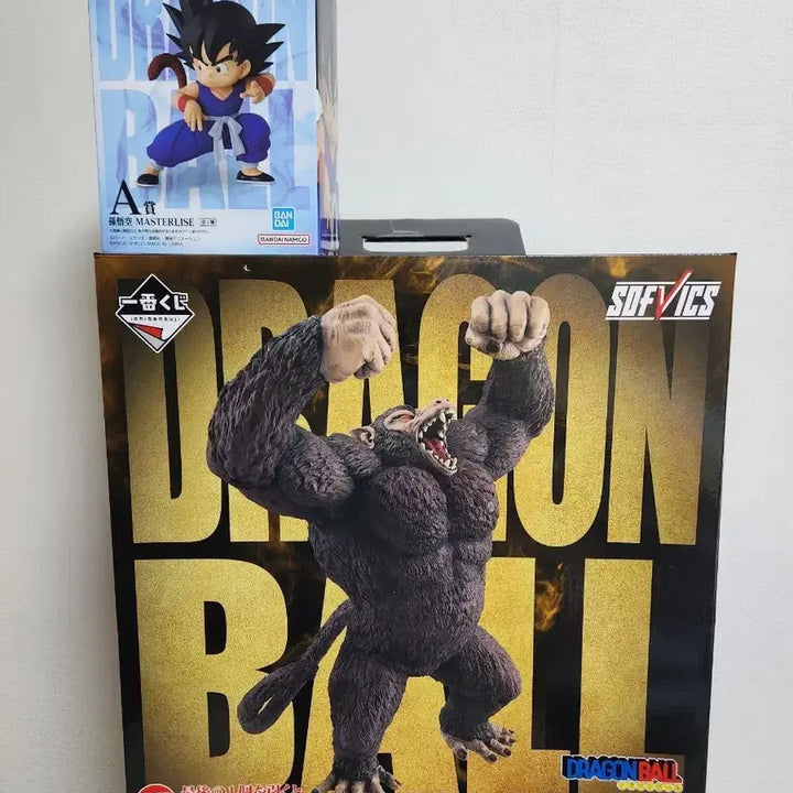 [BUNJANG] Dragon Ball 2 Types Figure Set (Son Goku, Great Ape) / 드래곤볼 피규어 2종 (오공, 대원숭이)
