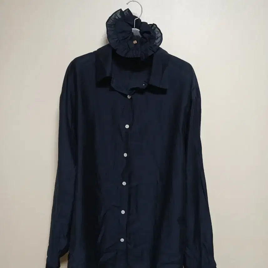 [BUNJANG] MUSINSA HANE Tencel Shirt Blouse - Size M (New) / 무신사 HANE 하네 텐셀 셔츠 블라우스 M 새상품