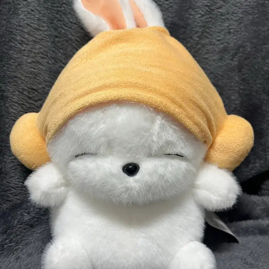 [BUNJANG] Mashimaro Medium Plush Toy with Yellow Hat / 마시마로 인형 마시마로 중형인형