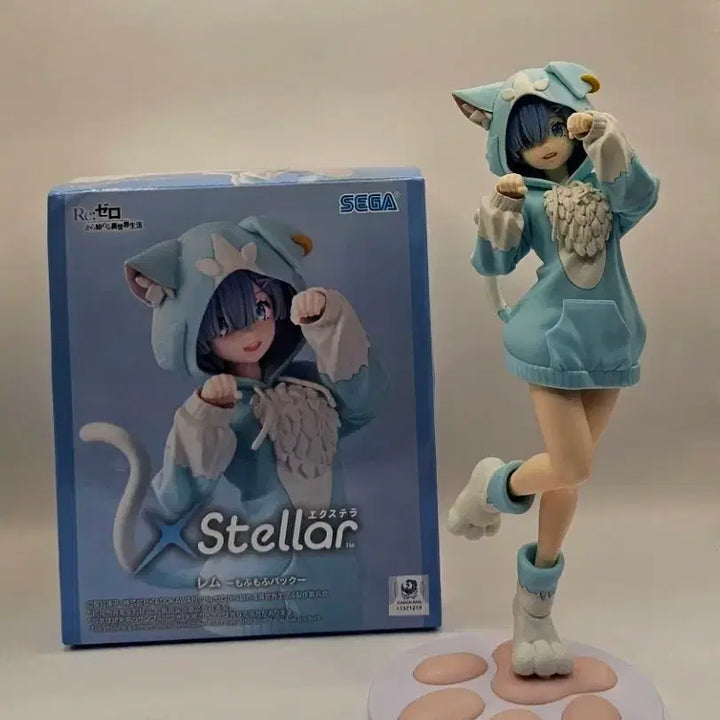 [BUNJANG] Re:ZERO -Starting Life in Another World- Rem Cat Themed Figure (Sealed) / [미개봉]&