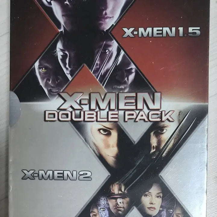 [BUNJANG] X-Men 1.5 + 2 Double Pack Set DTS 4-Disc DVD (Sealed) / [DVD] 엑스맨 1.5+2 더블팩 세트 dts (4Disc)|미개봉