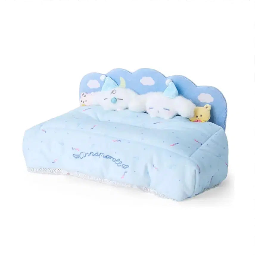 [BUNJANG] Sanrio Cinnamoroll Nemunemu Series Tissue Case Cover / 시나모롤 네무네무 시리즈 티슈 케이스 커버 산리오