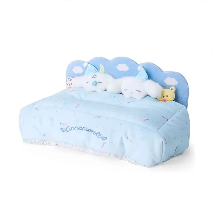 [BUNJANG] Sanrio Cinnamoroll Nemunemu Series Tissue Case Cover / 시나모롤 네무네무 시리즈 티슈 케이스 커버 산리오