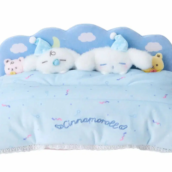 [BUNJANG] Sanrio Cinnamoroll Nemunemu Series Tissue Case Cover / 시나모롤 네무네무 시리즈 티슈 케이스 커버 산리오