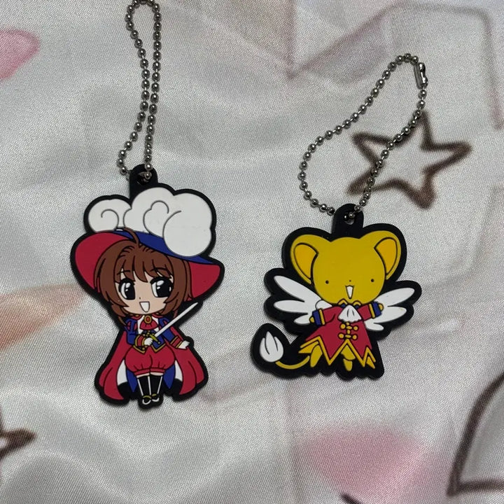 [BUNJANG] Cardcaptor Sakura Cherry Rubber Strap / 카드캡터사쿠라 체리 러버스트랩