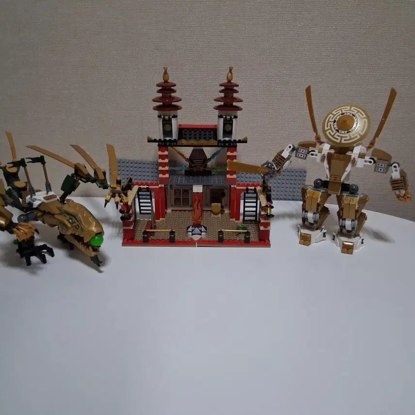 [BUNJANG] LEGO Ninjago Gold Dragon &amp; Temple of Light Set / 레고 닌자고 골드 드래곤 &amp; 빛의신전세트