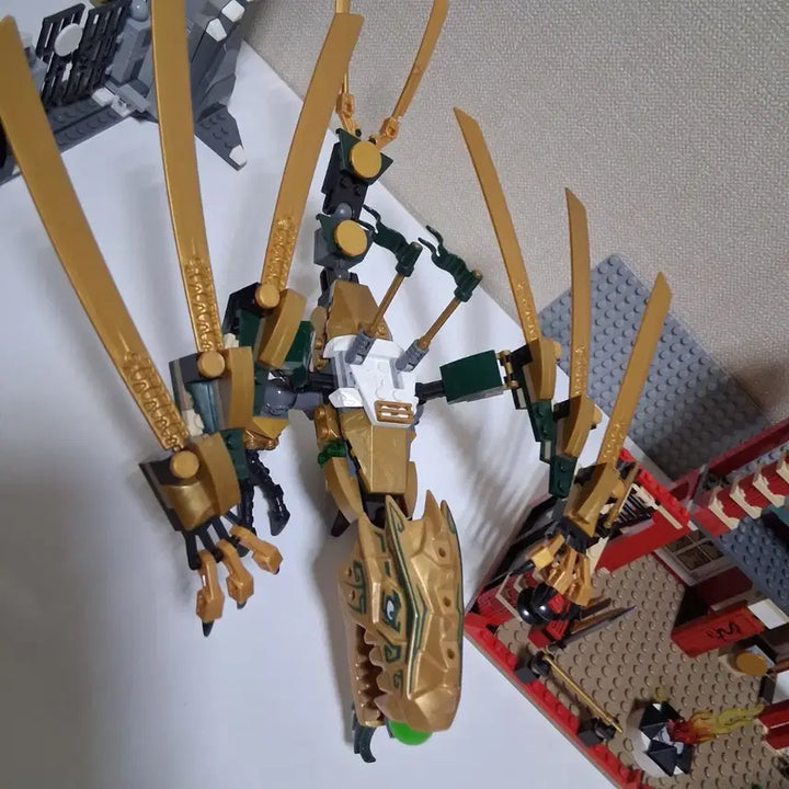 [BUNJANG] LEGO Ninjago Gold Dragon &amp; Temple of Light Set / 레고 닌자고 골드 드래곤 &amp; 빛의신전세트