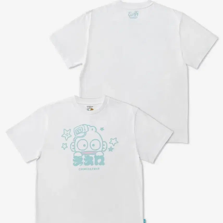 [BUNJANG] Chimchakman Hankyodong T-Shirt White M / 침착맨 한교동 반팔 화이트 M