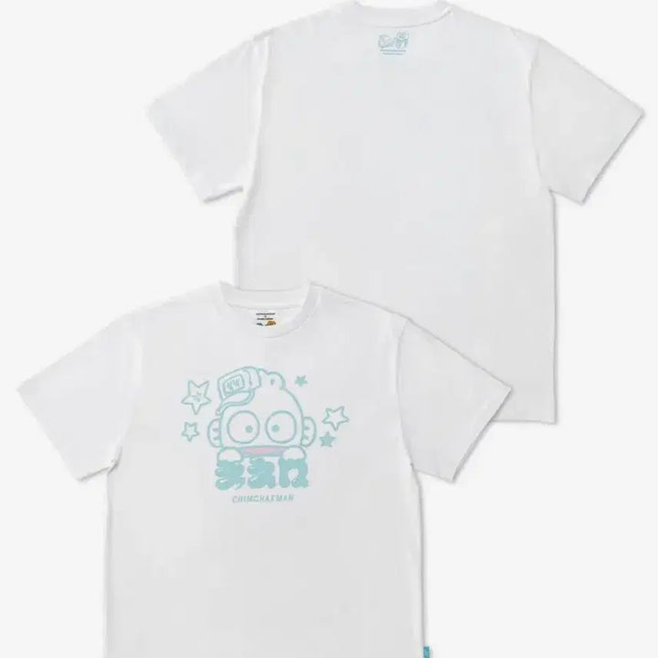 [BUNJANG] Chimchakman Hankyodong T-Shirt White M / 침착맨 한교동 반팔 화이트 M