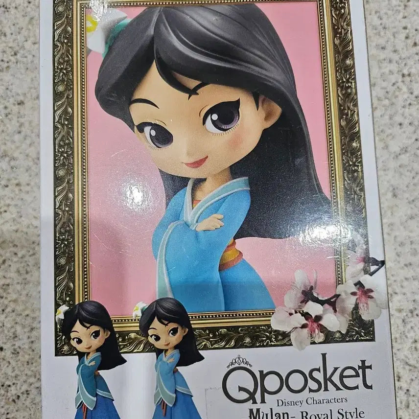 [BUNJANG] Disney Mulan Royal Style Q posket Figure (Sealed) / [미개봉]디즈니 Q posket 뮬란 로얄 스타일 피규어