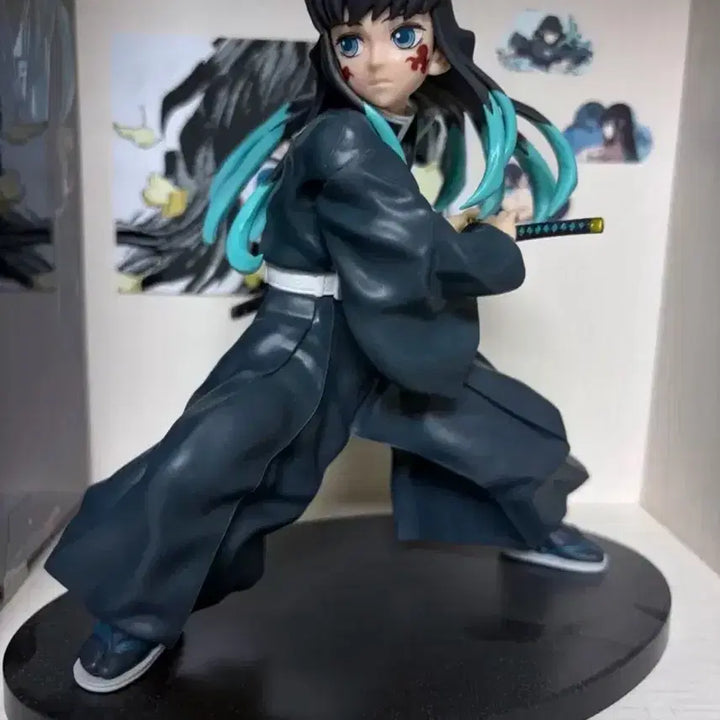 [BUNJANG] Sega Muichiro Tokito State: Demon Mark Appearance Figure / 귀멸의 칼날) 세가 무이치로 반점 발현 피규어 (정품) 급처