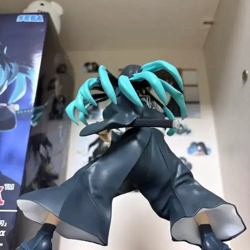 [BUNJANG] Sega Muichiro Tokito State: Demon Mark Appearance Figure / 귀멸의 칼날) 세가 무이치로 반점 발현 피규어 (정품) 급처