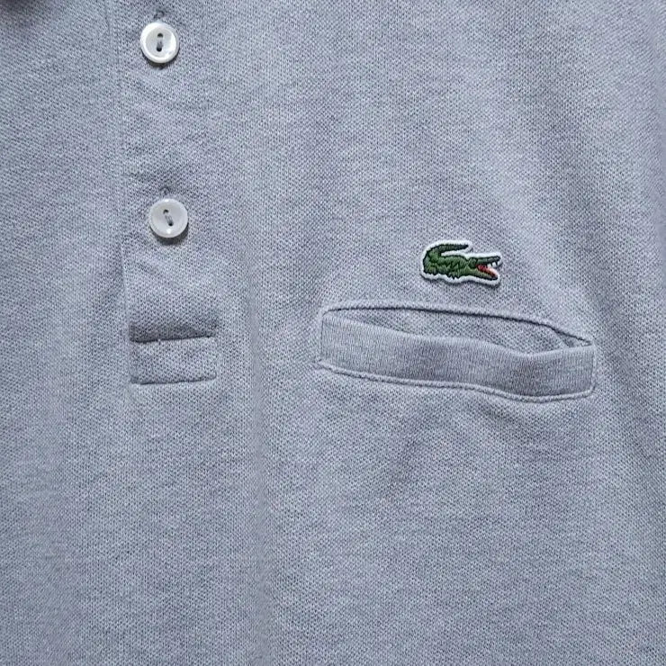 [BUNJANG] Lacoste Melange Grey Polo Shirt (105-110) / 라코스테 카라티 멜란지 그레이 105~110