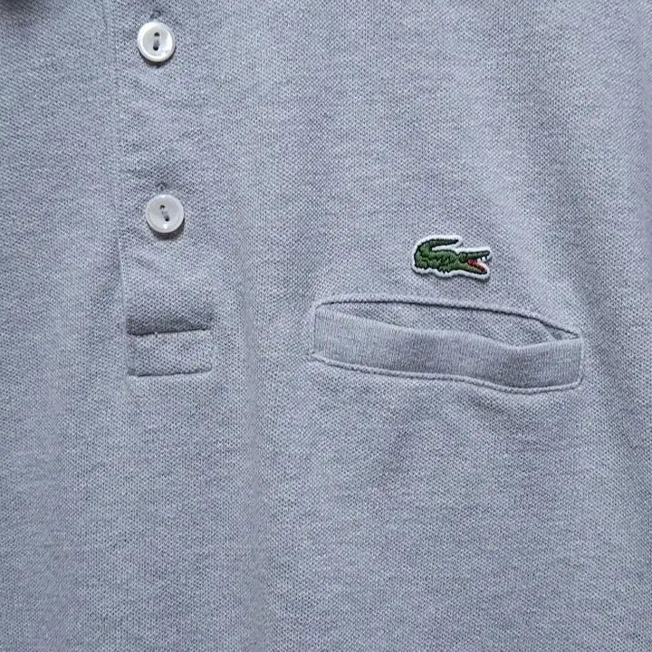 [BUNJANG] Lacoste Melange Grey Polo Shirt (105-110) / 라코스테 카라티 멜란지 그레이 105~110