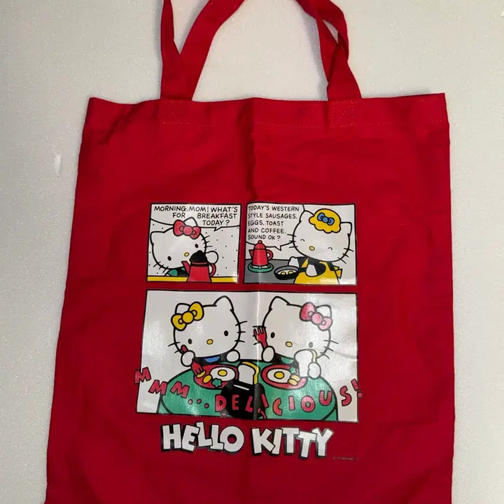 [BUNJANG] Sanrio Hello Kitty 50th Anniversary Happy Kuji C Prize Eco Bag / 산리오 헬로키티 50주년 기념 해피쿠지 C상 에코백