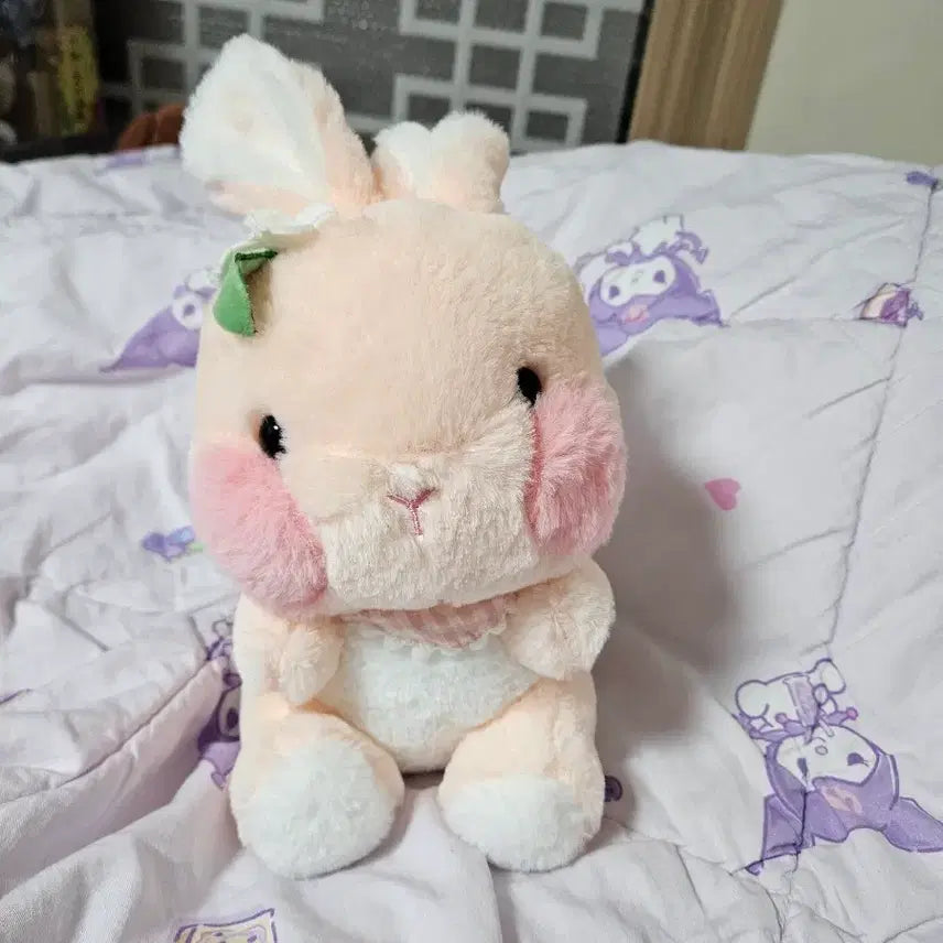 [BUNJANG] Pink Rabbit Plush Toy / 토끼 인형 핑크색 솜인형