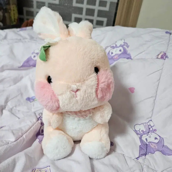 [BUNJANG] Pink Rabbit Plush Toy / 토끼 인형 핑크색 솜인형