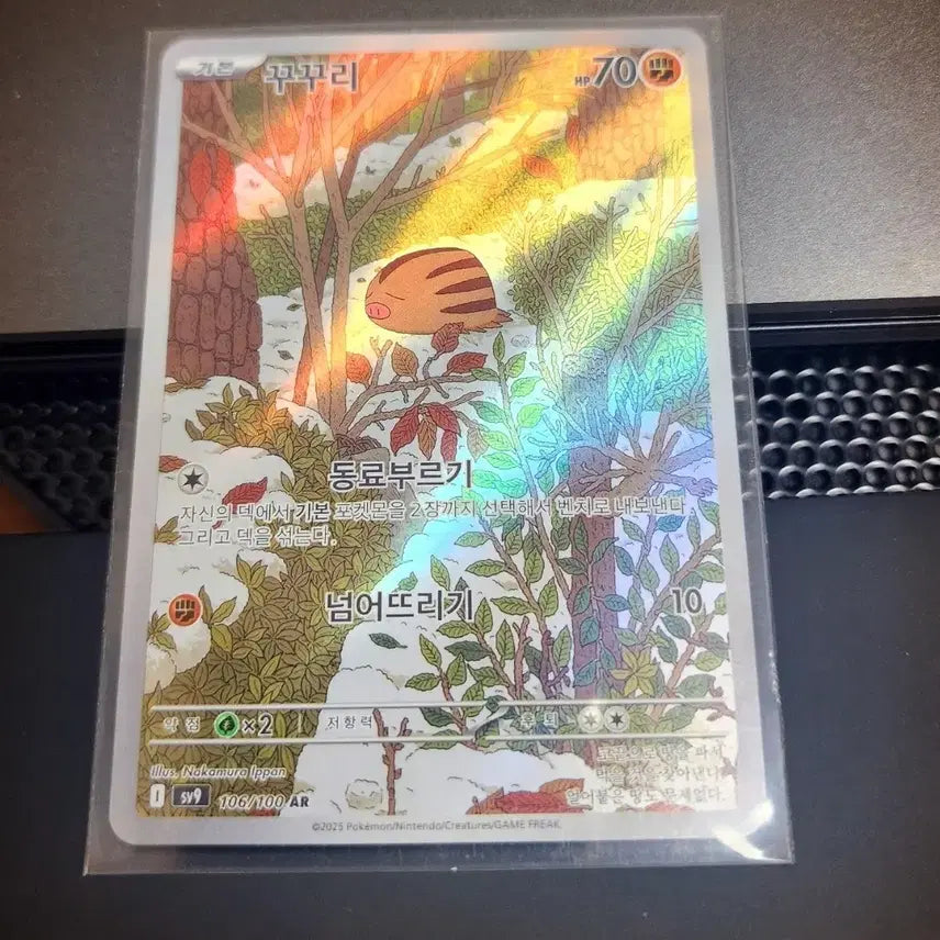 [BUNJANG] Pokemon Card Gogoat AR / 포켓몬카드 꾸꾸리 AR